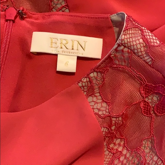 ERIN FEATHERSON cap sleeve fit & flare dress 6 - Picture 5 of 7